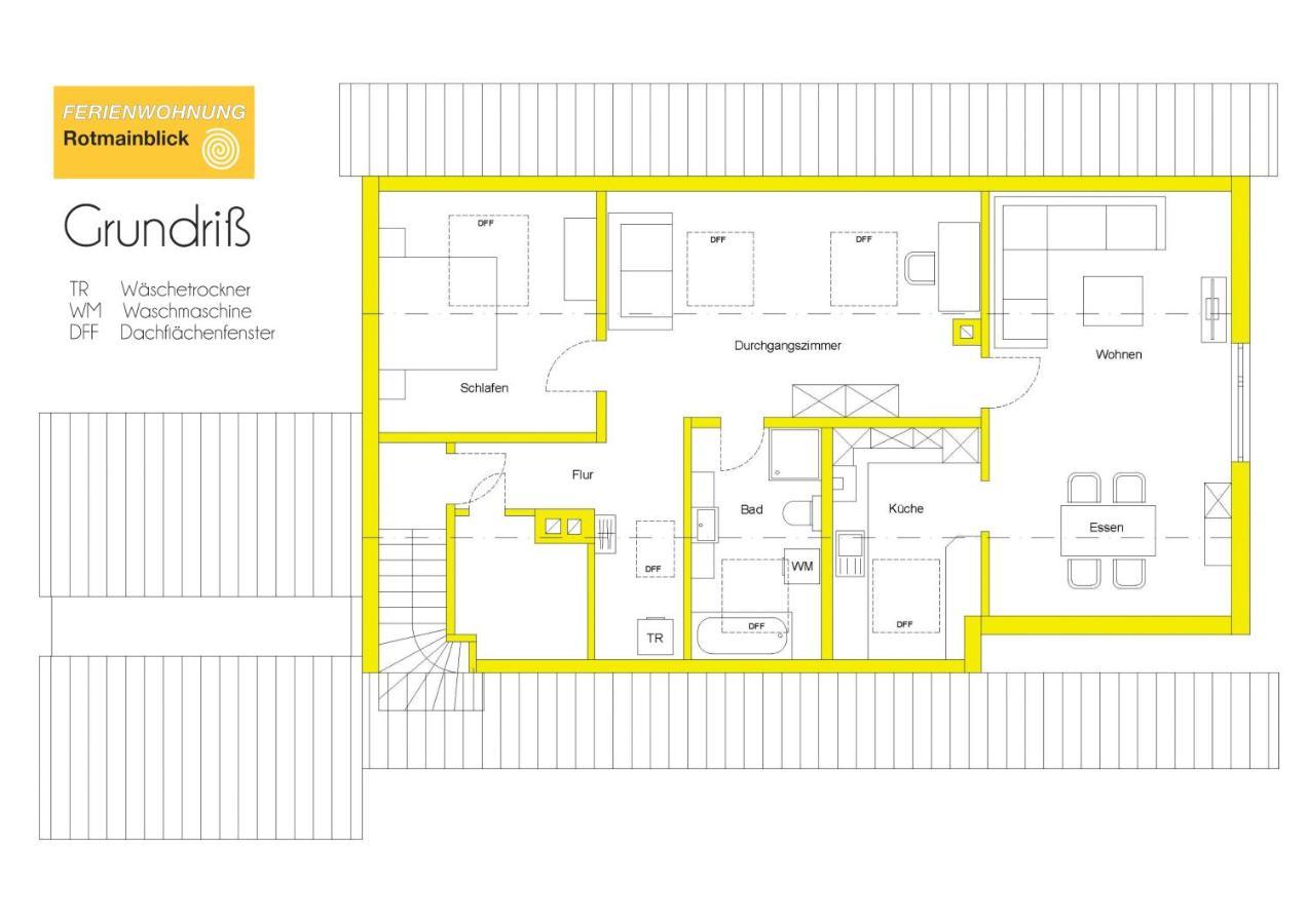Ferienwohnung Rotmainblick Heinersreuth 외부 사진